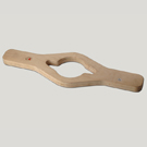 42mm Two-eared Wooden Spinner Saver 